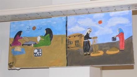  Bakûrê Sûriyê; ​​​​​​​Li Til Birakê pêşangeha destkariyan hate vekirin