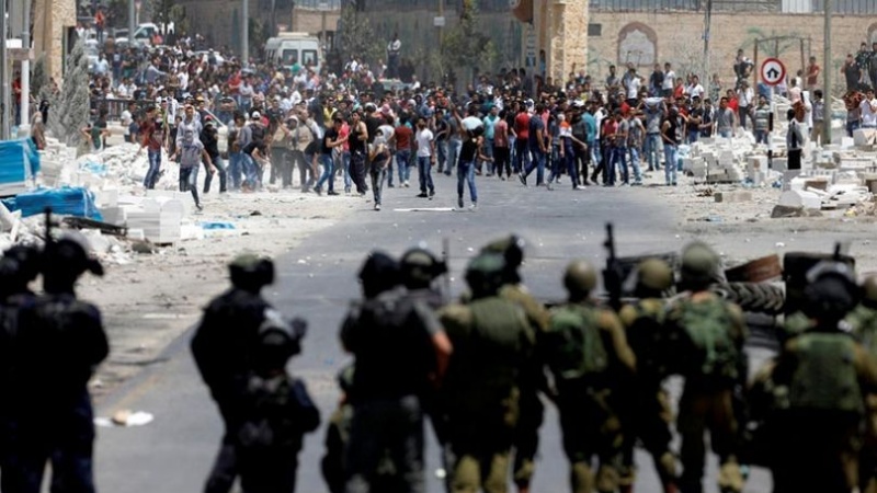 صیہونی دہشتگردوں کے حملے میں 82 فلسطینی زخمی