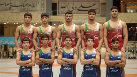 ایران کی جونیئر گریکو رومن کشتی ٹیم عالمی چمپئن بن گئی