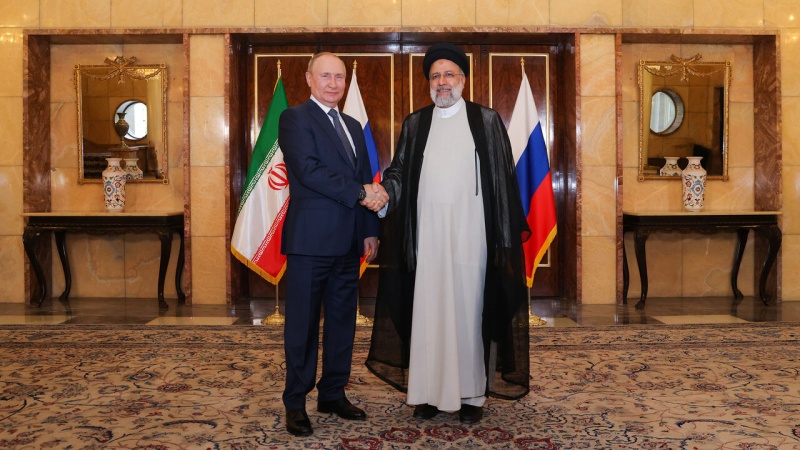 ایران و روس کے سربراہان مملکت کی ملاقات، وسیع تعاون کے لئے پرعزم+ ویڈیو