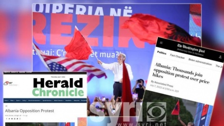 Mediat ndërkombëtare jehonë protestës madhështore në Tiranë