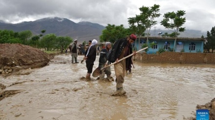 تخریب صدها هکتار زمین و ده‌ها منزل مسکونی براثر جاری شدن سیل در افغانستان