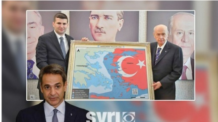 Harta e re tërbon grekët, Turqia zapton ishujt në Egje