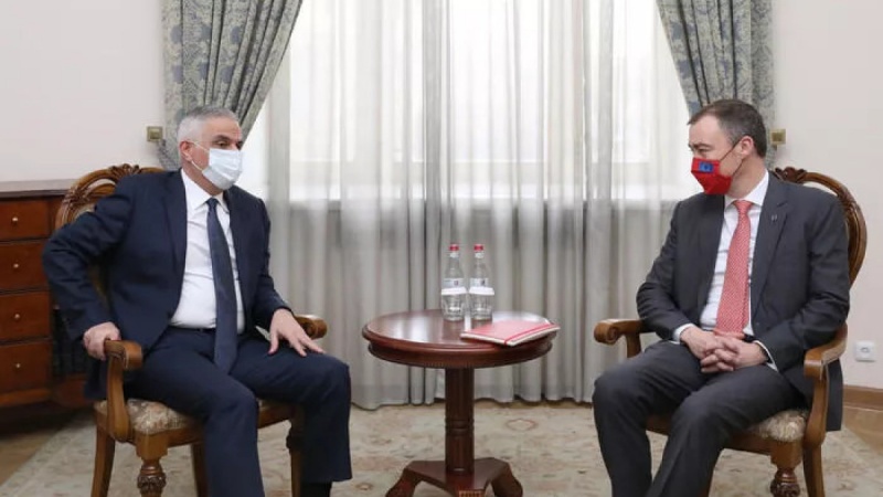 Avropa İttifaqının Cənubi Qafqaz üzrə xüsusi nümayəndəsi İrəvanda görüşlər keçirib