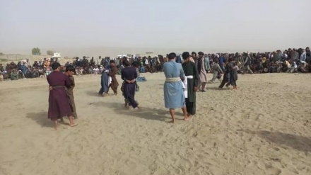 برگزاری مسابقات کشتی محلی در هلمند