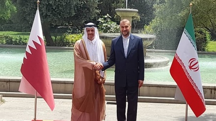 قطر کے وزیر خارجہ کا آج دورۂ ایران