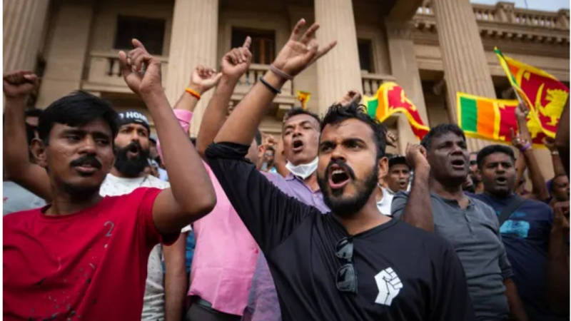 Forcat e sigurisë në Sri Lanka shkatërrojnë kampin e protestuesve