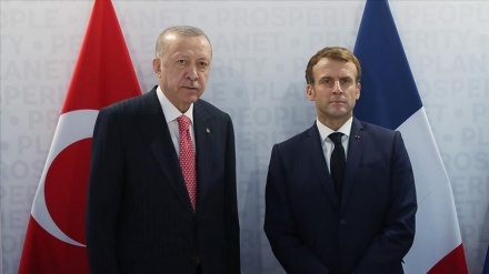 Erdogan û Macronê Serokomarê Fransayê bi têlefonê axivîn