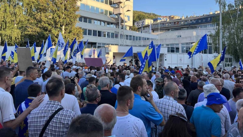 Danas nastavak protesta ispred zgrade OHR-a u Sarajevu