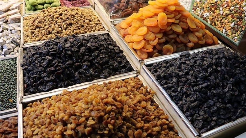  Ji îxracata fêkiyên hişk di nîveka pêşî ya îsal de 755,9 milyon dolar ayîdî Tirkiyê bû