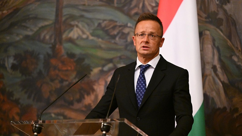 جمہوریت پر سوال اٹھانے کے بجائے بحران کا حل تلاش کرو: ہنگری کے وزیر خارجہ 