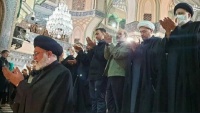 صدر ایران رئیسی ، نماز ظہر عاشور