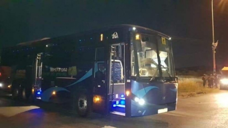 Još jedan napad na autobus cionista u Zapadnoj obali
