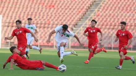 پیروزی تیم ملی فوتبال جوانان ایران مقابل افغانستان