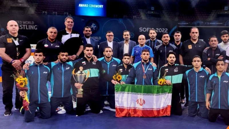 کشتی کے عالمی مقابلوں میں ایران پھر فاتح