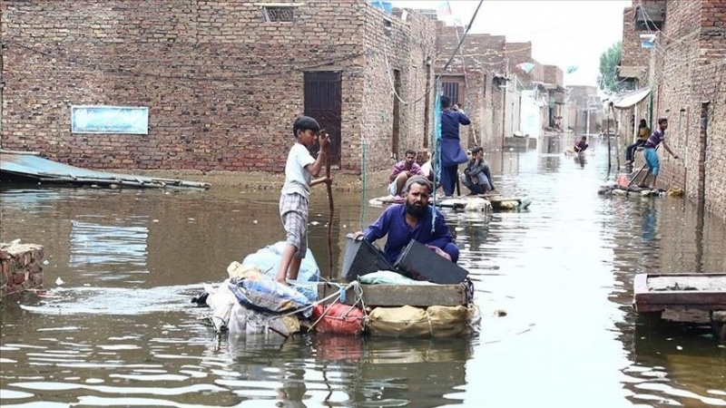  Li Pakistanê ji ber baranên musonê 32 kes mirin