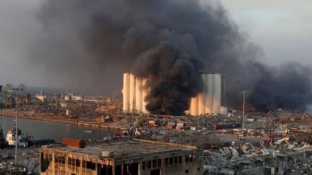 Urušio se dio silosa u Bejrutu oštećen u eksploziji prije dvije godine