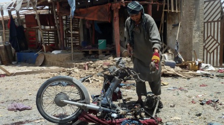 افغانستان، بائک بم دھماکے میں دسیوں جاں بحق زخمی