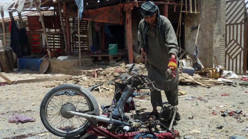 افغانستان میں بم دھماکہ (فائل فوٹو)