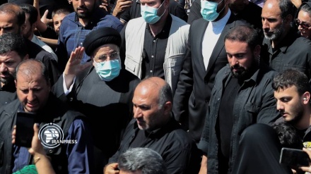 صدر ایران کی اربعین مارچ میں شرکت۔ ویڈیو
