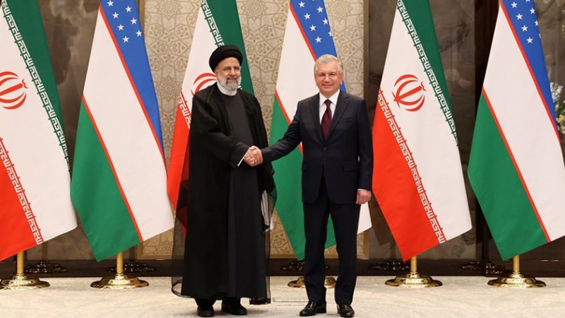 ازبکستان کے ساتھ تعلقات کے فروغ میں کسی حد کے قائل نہیں: صدر ایران (ویڈیو)