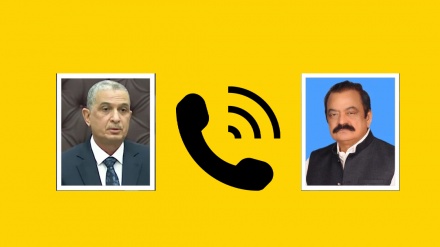 پاکستان اور عراق کے وزرائے داخلہ کی ٹیلی فونک گفتگو