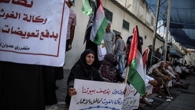 Palestinci protestovali ispred zgrade UNRWA