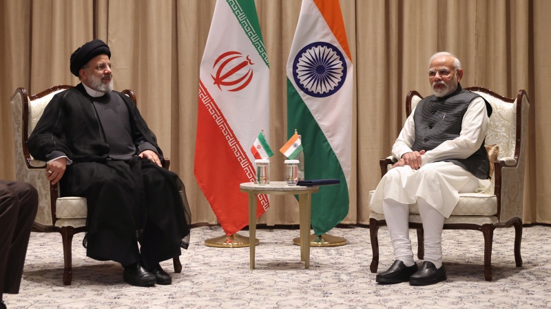 ایران ہندوستان  دو طرفہ تعلقات کے فروغ پر آمادہ
