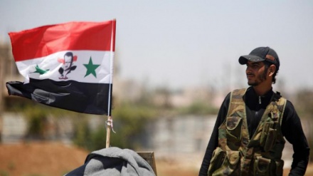 شامی فوج نے امریکی فوجی قافلے کو پھر آگے بڑھنے سے روک دیا