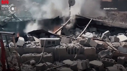 ایران کے حملے سے یوں تباہ ہوئے دشمن کے ٹھکانے + ویڈیو