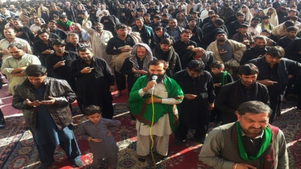 حضرت امام رضا علیہ السلام کی شہادت کے موقع پر پاکستانی زائرین مشہد مقدس میں