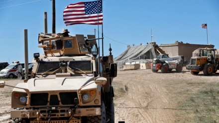 شام میں غیرقانونی امریکی فوجی چھاؤنی پھر راکٹ حملوں کی زد میں