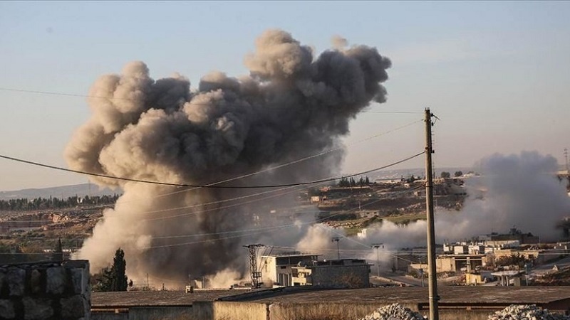 Êrîşên asimanî li ser baregeha terorîstan li Idliba Sûriyê; Zêdetirî 120 kes hatin kuştin