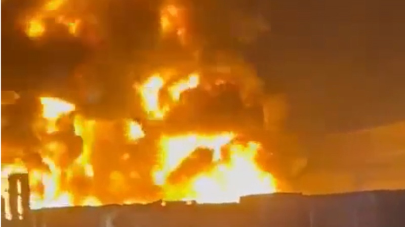 مقبوضہ فلسطین، ایک اور اسرائیلی فیکٹری میں آتشزدگی 