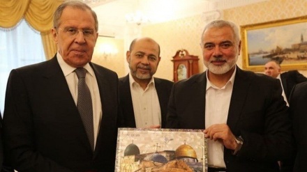 روس کی دعوت پر حماس کا وفد ماسکو میں، ہنیہ اور لاوروف کی ملاقات