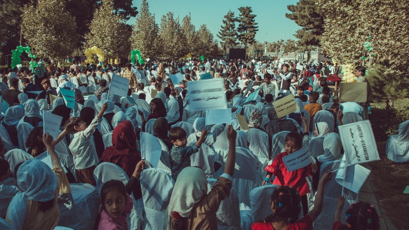 جشن هزاران نفری میلاد‌النبی(ص) در کابل/ فریاد «افغانستان متحد» طنین انداز شد + تصاویر