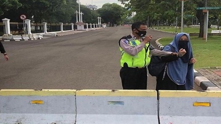 انڈونیشیا، مسلح خاتون کی صدارتی محل میں گھسنے کی ناکام کوشش