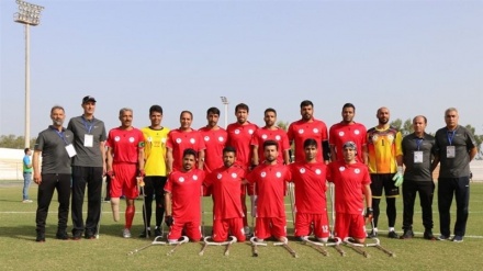 ایران کی ڈسیبل فٹبال ٹیم کی پہلی کامیابی 