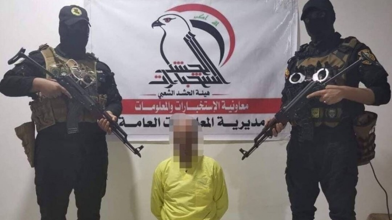 الحشدالشعبی نے بغداد سے داعش کا ایک اور سرغنہ گرفتار کرلیا
