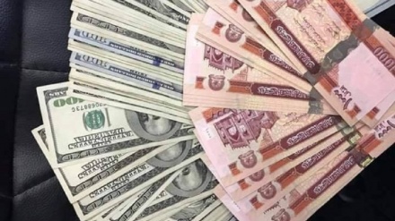 افزایش ارزش پول افغانستان در مقابل دلار
