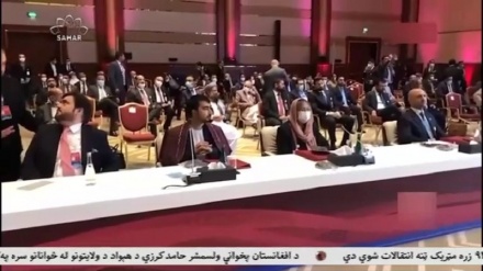 امریکایي او افغان چارواکو په دوحه کې سره لیدلي.