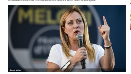 Sot votëbesimi i qeverisë së koalicionit të djathtë në Parlamantin e Italisë