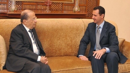 بشار اسد کی میشل عون کو نصیحت: سید حسن نصراللہ سے رابطہ ختم مت کرو