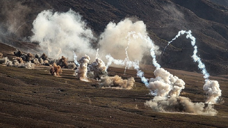 İranın şimal-qərbində, SEPAH-ın təlim bölgəsində güclü artilleriya atəşi