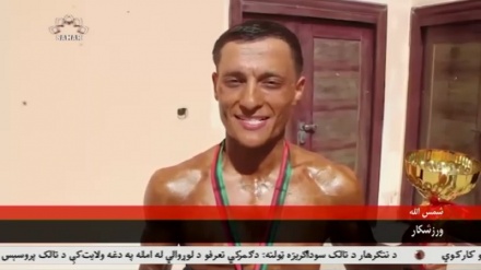 برگزاری هفتمین دور مسابقات فیتنس در شهر مزارشریف