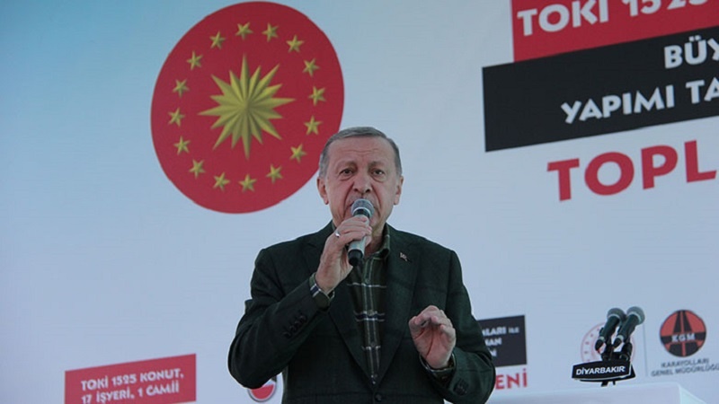 Erdogan: Girtîgeha Diyarbekirê radestî Wezareta Çand û Turîzmê hat kirin