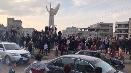  Cenazeyên qurbaniyên penabertiyê li Kobanê hatin pêşwazîkirin