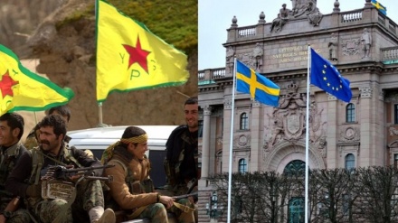 Swêdê rawestandina piştevaniya xwe bo YPG û PYDê ragihand