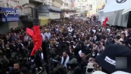 غرب اردن میں صیہونی فوجیوں اور فلسطینیوں کے درمیان شدید جهڑپیں