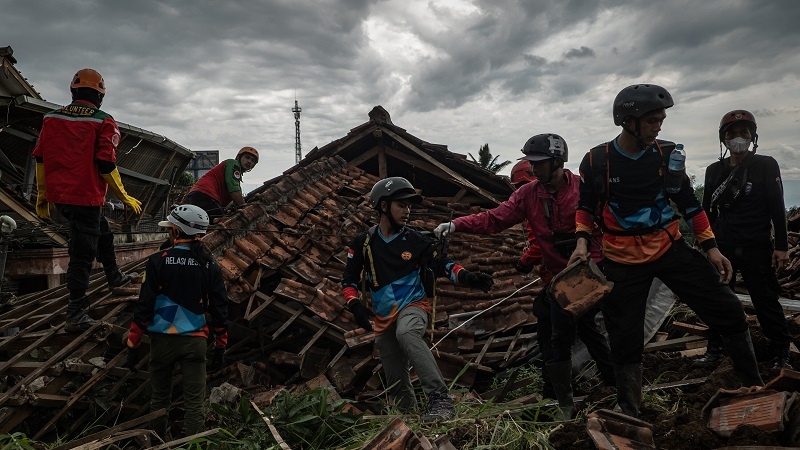  Hejmara kesên di erdheja Endonezyayê de mirine gihîşt 252 kesan
